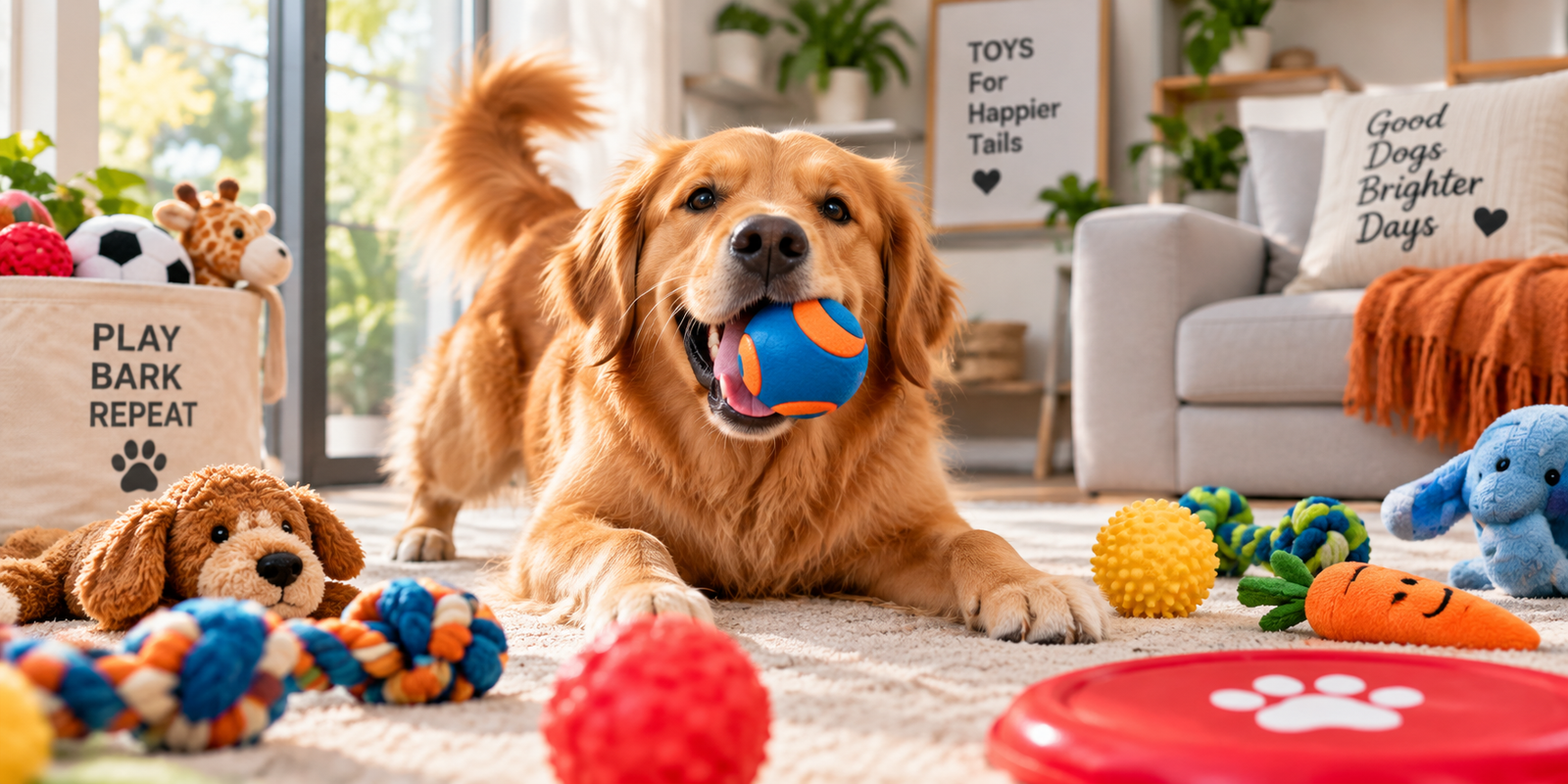 Dog Toys and Play